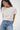 LNA Clothing Ava crop tee in white