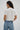 LNA Clothing Ava crop tee in white