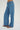 LNA Gia Tie Waist Pant in faded Blue
