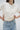 LNA Paula Studded Tee in ivory