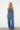 LNA Ryleigh Soft Denim Utility Pant in soft denim