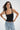Scoop Ribbed Tank - Black
