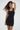 LNA Timeless Ribbed Tank Mini Dress in black