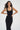 LNA Timeless Ribbed Tank Midi Dress in Black