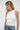 LNA Ribbed Double Layer Sleeveless in White