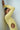 LNA Holden Rib One Shoulder Dress In Yellow