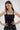 LNA Alek top in black 