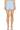 LNA Aras linen short in blue