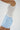 LNA Aras linen short in blue