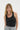 LNA Clothing - Audra sparkle tank in black