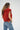 LNA Baylor Sherpa Vest in cayenne