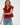 Baylor Sherpa Vest in red 