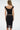 LNA Cassidy lace trim tank in black