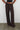 Python Rib Base Pant - Chocolate Python
