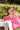 LNA Beach Hoodie in Fuchsia