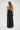 LNA Cana Strapless Top in Pirate Black