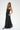 LNA Cana Strapless Top in Pirate Black