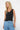 LNA Cleo rib tank in black 