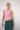 Clem Knotted Rib Tank - Aurora Pink