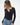LNA Dalston Ribbed Henley in Black 