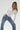 LNA Dalston Ribbed Henley in white 