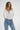  LNA Dalston Ribbed Henley in white 