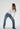 LNA Dalston Ribbed Henley in white 