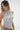 LNA Detra Mock Neck Tank in Heather Grey