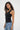 LNA Double Layer Ribbed Scoop Tank in Black 