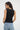 LNA Double Layer Ribbed Scoop Tank in Black 