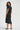 LNA Easy Cotton Tee Dress in black.