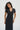 LNA Easy Cotton Tee Dress in black.