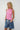 LNA Elia Rib Tank in stone wash pink 