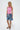 LNA Elia Rib Tank in stone wash pink 