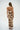 LNA Fareni Dress in geo print. Tank style maxi dress with ruching on waist
