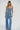 LNA Gigi smocked tube top in faded Blue