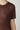 Halo Rhinestone Top - Cocoa Sheen