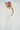 LNA Kai Long Line Linen Vest in whisper white