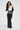 LNA Landon Ribbed skirt in black