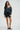 LNA Lennon Zip Up Hoodie in Stone Wash Navy 