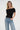 LNA Maeve Fold Over Top in black