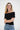 LNA Maeve Fold Over Top in black