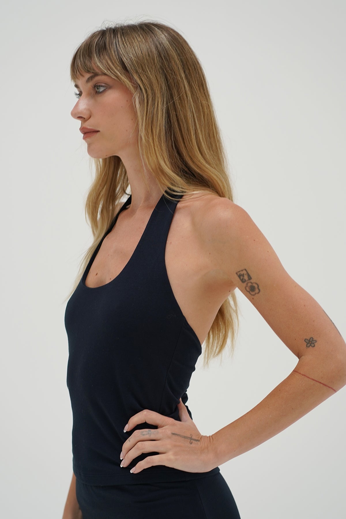Mia Halter Top - Midnight Sky