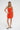 LNA Mikala Linen short dress in red