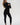 LNA Clothing Miles Stirrup legging in black