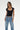 LNA Millie Cap Sleeve sweater in black 