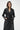 Marlowe Faux Leather Coat - Black