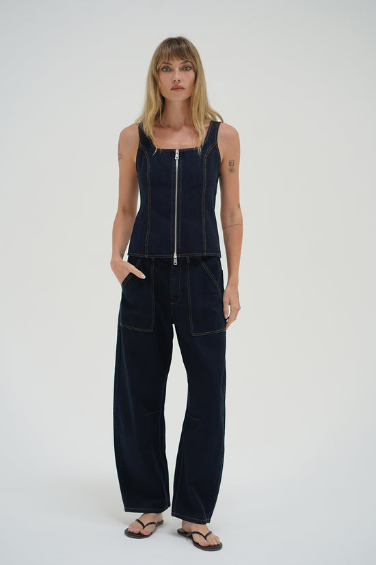 Cross Creek Pant - Raw Look Denim