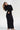 LNA Reed Ribbed Turtleneck in black