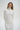 LNA Reed Ribbed Turtleneck in off white